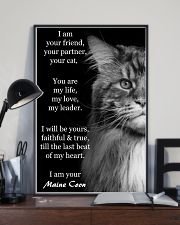 I Am Your Friend You Partner Your Cat 11x17 Poster lifestyle-poster-2