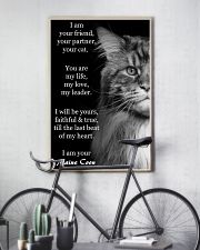 I Am Your Friend You Partner Your Cat 11x17 Poster lifestyle-poster-7