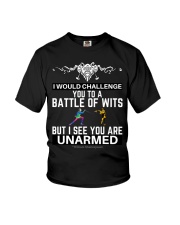 I Would Challenge You To A Battle Of Wits William Shakespeare Quote Funny T-Shirt Gifts Youth T-Shirt tile