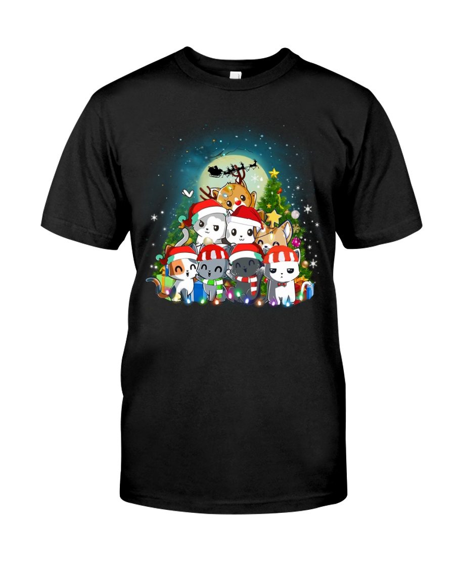 Cats cute T-shirt-Christmas gift for friend Classic T-Shirt