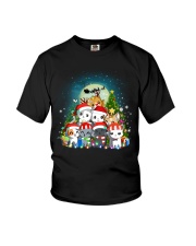 Cats cute T-shirt-Christmas gift for friend Youth T-Shirt thumbnail