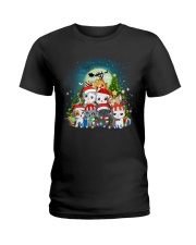 Cats cute T-shirt-Christmas gift for friend Ladies T-Shirt thumbnail