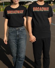 Broadway Shirt Musical Theatre Retro Vintage T-Shirt Gift Ideas For Coworkers Classic T-Shirt apparel-classic-tshirt-lifestyle-front-145