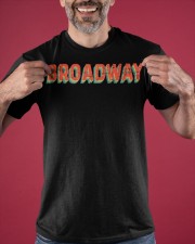 Broadway Shirt Musical Theatre Retro Vintage T-Shirt Gift Ideas For Coworkers Classic T-Shirt apparel-classic-tshirt-lifestyle-front-181