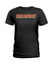 Broadway Shirt Musical Theatre Retro Vintage T-Shirt Gift Ideas For Coworkers Ladies T-Shirt tile