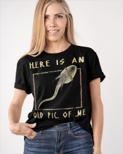 Here Is An Old Pic Of Me T-Shirt Funny Native American Shirts For Men Classic T-Shirt apparel-classic-tshirt-lifestyle-front-100