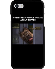 When I Hear People Talking About Pitbull Coffee Phone Case thumbnail