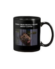 When I Hear People Talking About Pitbull Coffee Mug thumbnail