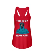 This is my happy place dachshund tshirt Ladies Flowy Tank thumbnail