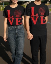 Roller Coaster Love Shirt Gifts For Roller Coaster Lovers Ideas For Best Friend Classic T-Shirt apparel-classic-tshirt-lifestyle-front-145