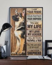 German shepherd poster 11x17 Poster lifestyle-poster-2
