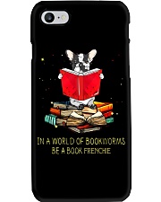 In A Worl D Of Bookworms Be A Book Frenchie Phone Case thumbnail