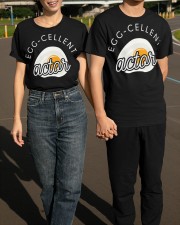 Egg-Cellent Actor Shirt Funny Cute Egg T-Shirt Gift Ideas For Actors Classic T-Shirt apparel-classic-tshirt-lifestyle-front-145