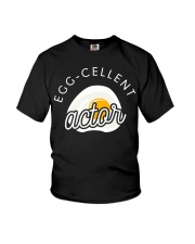 Egg-Cellent Actor Shirt Funny Cute Egg T-Shirt Gift Ideas For Actors Youth T-Shirt tile