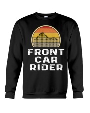 Front Car Rider Shirt Roller Coaster Lover Retro Graphic T-Shirt Good Gifts For Cousins Crewneck Sweatshirt tile