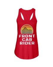 Front Car Rider Shirt Roller Coaster Lover Retro Graphic T-Shirt Good Gifts For Cousins Ladies Flowy Tank tile
