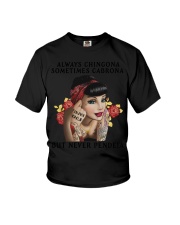Always Chingona Sometimes Cabrona But Never Pendeja T-Shirt Ladies Womens Shirt Sayings Youth T-Shirt tile