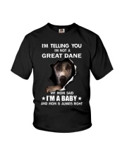 I'm telling you i'm not a great dane Youth T-Shirt thumbnail