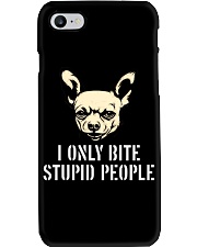 I Only Bite Stupid People Chihuahua2 Phone Case thumbnail