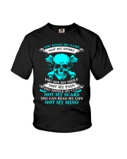 Skull You Know My Name Not My Story T-Shirt For Men Cool Statement Shirt Youth T-Shirt tile