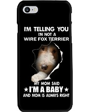 i'm telling you i'm not a wire fox terrier Phone Case thumbnail