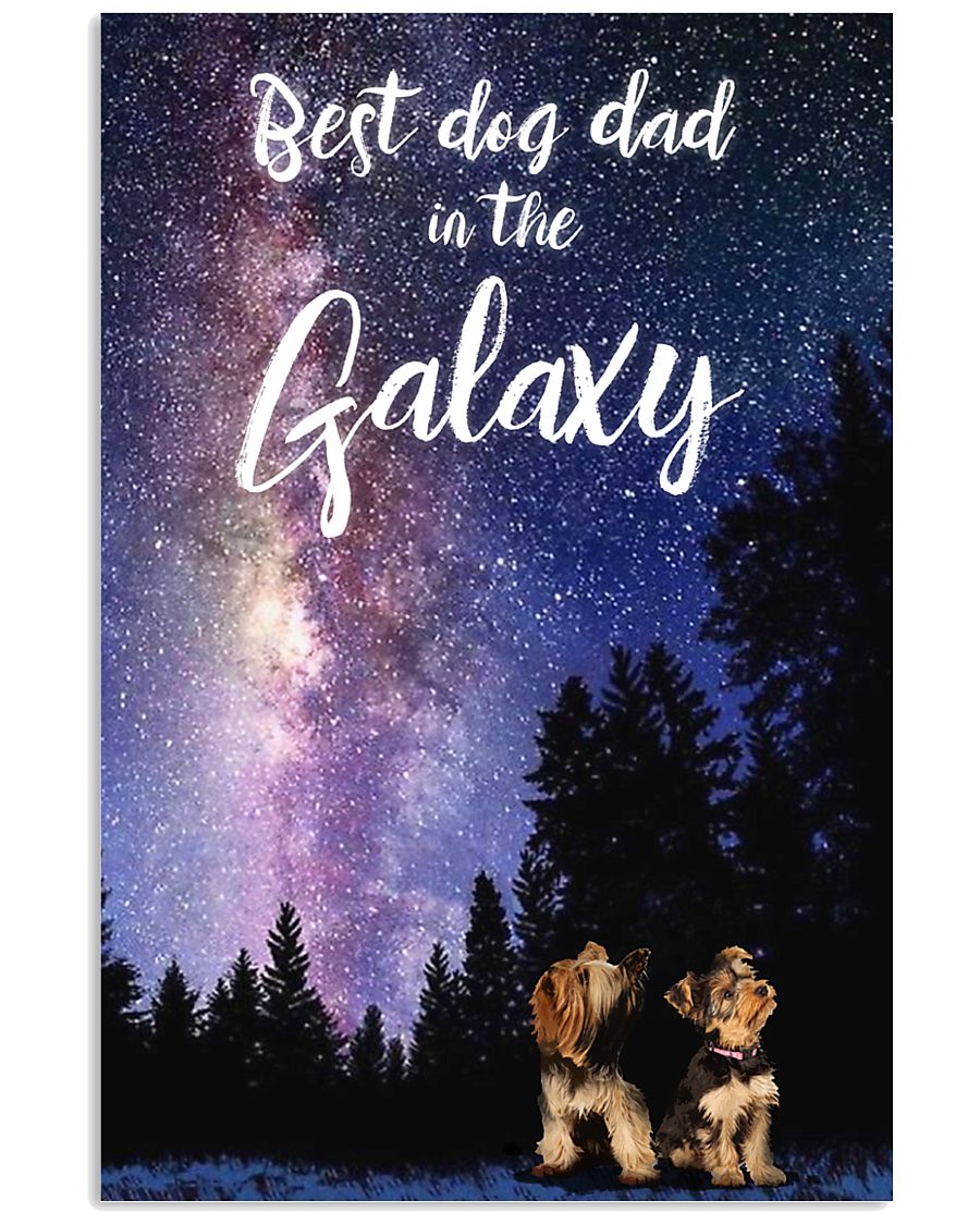 Best Dog Mom In The Galaxy yorkie 11x17 Poster
