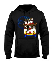 Beagle Dog Ride Roller Coaster Shirt Amusement Park Cute T-Shirt Gift For Dog Lovers Hooded Sweatshirt tile