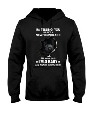 I'm telling you i'm not a newfoundland Hooded Sweatshirt thumbnail