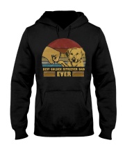 Best Golden Ritriever Dad Ever Hooded Sweatshirt thumbnail