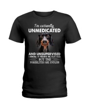 im currently unsupervised dachshund Ladies T-Shirt thumbnail