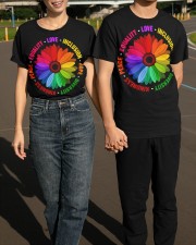 Daisy Kindness Peace Equality Love Shirt Apparel LGBT Pride Clothing Inspired Gifts Classic T-Shirt apparel-classic-tshirt-lifestyle-front-145