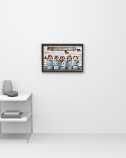 Shih Tzu And Butterfly It's Okay Poster Cute Wall Hangings 17x11 Poster poster-landscape-17x11-lifestyle-04
