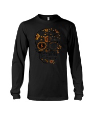 She Has Fought A Thousand Battles Shirt Multiple Sclerosis Awareness Skull T-Shirt Gift For Her Long Sleeve Tee tile
