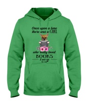 Once wpon a time there was a girl chihuahua book Hooded Sweatshirt thumbnail