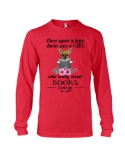 Once wpon a time there was a girl chihuahua book Long Sleeve Tee thumbnail