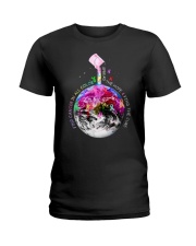 Fight Cancer In All Colors T-Shirt Support Cancer Awareness Shirt Clothing Ladies T-Shirt tile