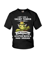 Turtle I Don't Have A Short Temper Youth T-Shirt thumbnail