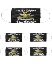 Turtle I Don't Have A Short Temper Cloth Face Mask - 5 Pack thumbnail