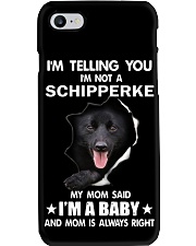 i'm telling you i'm not a schipperke Phone Case thumbnail