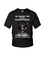 i'm telling you i'm not a schipperke Youth T-Shirt thumbnail