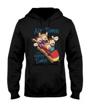 Air Time In My Happy Time Shirt Funny Roller Coaster Graphic T-Shirt Gift Ideas For Grandkids Hooded Sweatshirt tile