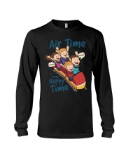 Air Time In My Happy Time Shirt Funny Roller Coaster Graphic T-Shirt Gift Ideas For Grandkids Long Sleeve Tee tile