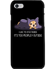 I Like To Stay Insde It'S Too Peopley chihuahua 1 Phone Case thumbnail