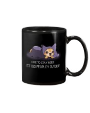 I Like To Stay Insde It'S Too Peopley chihuahua 1 Mug thumbnail