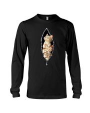 Cats Cute T-shirt Best gift for friend Long Sleeve Tee thumbnail