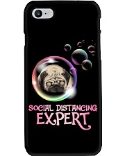 Social Distancing Expert pug 2 Phone Case thumbnail