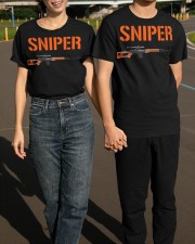 Sniper Shirt Mens Vintage Design T-Shirt Law Enforcement Gift Ideas Classic T-Shirt apparel-classic-tshirt-lifestyle-front-145