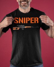Sniper Shirt Mens Vintage Design T-Shirt Law Enforcement Gift Ideas Classic T-Shirt apparel-classic-tshirt-lifestyle-front-181