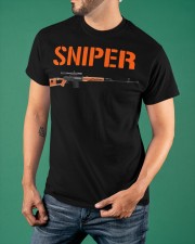 Sniper Shirt Mens Vintage Design T-Shirt Law Enforcement Gift Ideas Classic T-Shirt apparel-classic-tshirt-lifestyle-front-88