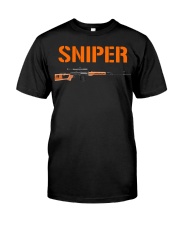 Sniper Shirt Mens Vintage Design T-Shirt Law Enforcement Gift Ideas Classic T-Shirt front
